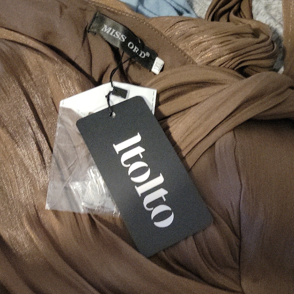 Miss Ord Brown Dress